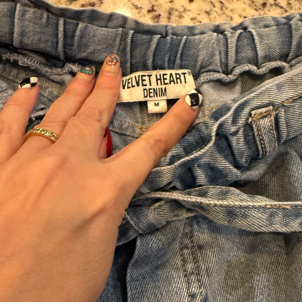Velvet Heart Light Blue Denim